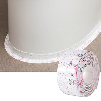 1roll Waterproof Mildew-proof Toilet Caulk Strip, Bathroom Self-adhesive Sealing Tape, Bathroom Waterproof Tape To Prevent Moisture And Mold, Beautiful Seam Stickers On The Edge Of The Bathroom Toilet