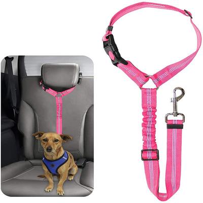 Universal Pet Products Cat Dog Safety Adjustable Car Seat Belt Harness Leash Puppy Seat-belt Travel Clip Strap Leads