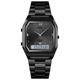 SKMEI Men Digital Watch Fashion Casual Wristwatch Stopwatch Calendar Date Week Waterproof Steel Watch
