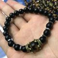 tiger eye bracelet set therapy hematite magnetic bracelets bracelets bring luck crown king queen natural stone beads couple bracelet for men women (a)