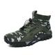 Men's Women's Sneakers Breathable Quick Dry Lightweight Comfortable Surfing Hiking Round Toe Closed Toe Rubber Mesh Summer Spring Black Camouflage Army Green Dark Blue