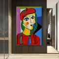 Handpainted Abstract Figurative Painting on Canvas Picasso Wall Art UnFramed Picasso Painted Reproduction on Canvas Home Living Room Decor No Frame