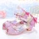 Girls' Sandals Princess Shoes Flower Girl Shoes Bowknot Open Toe Little Kids(4-7ys) Big Kids(7years ) Daily Party Evening Walking Shoes Rhinestone