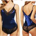 Ladies Sexy One-Piece Ice Silk Lingerie