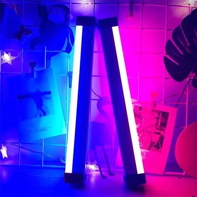 32/52CM strip atmosphere light USB rechargeable LED night light bedroom decoration light blue light purple light live broadcast atmosphere light background light