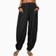 Women's Cotton And Linen Lounge Pants Solid Color Loose Casual Pants Home Street Daily Harem Trousers