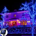 Outdoor Solar LED String Lights 10/20/30/50/100m Waterproof Christmas String Lights Festive Lighting Outdoor Tree Lights Wedding Party Christmas Tree Garden Outdoor Flower Street House Decoration