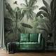 Cool Wallpapers Forest Beautiful Wallpaper Wall Mural Wall Sticker Covering Print Peel and Stick Removable Self Adhesive Scenic Tropical Rainforest Plantain PVC / Vinyl Home Decor