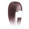 Wig Female Head Replacement Piece Real Hair Needle Air Bangs Replacement Block Real Hair Wig Piece