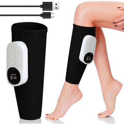 Electric Leg Massager Cordless Air Pressure Massager Rechargeable Calf Airbag Massage Holiday Gift For Parents for Male Female Calf Vibration Muscle Relaxation Heating Varicose Veins