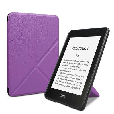 Tablet Case Cover For Amazon Kindle Paperwhite 6.8'' 11th Paperwhite 6'' 10th Kindle Oasis 7.0-in Kindle 6.0-in 2021 2020 with Stand Holder Smart Auto Wake / Sleep Dustproof Solid Colored Canvas