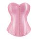 Women's Pink Corsets Dark Blue Corsets Shapewear Pure Color Corsets Party Going out Club Polyester Breathable Bandeau Sleeveless Backless Summer Spring Black White