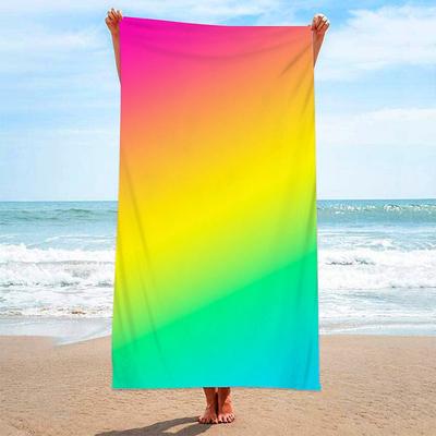 Microfiber Sand Free Beach Towel Quick Dry Super Absorbent Large Towels Blanket for Travel Pool Swimming Bath Camping Yoga Girls Women Men Adults