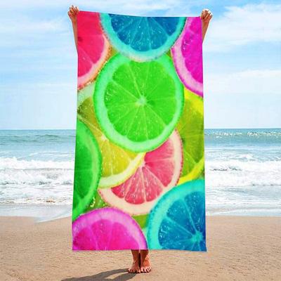 Microfiber Sand Free Beach Towel Quick Dry Super Absorbent Large Towels Blanket for Travel Pool Swimming Bath Camping Yoga Girls Women Men Adults