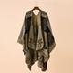 Women's Shawl Wrap Poncho Ruana Cape Daily Holiday Cotton Polyester Casual Bohemia Warm 1 PC