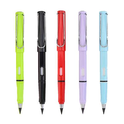 5pcs New Technology Unlimited Writing Pencil No Ink Novelty Pen Art Sketch Painting Tools Kid Gift School Supplies Stationery, Back to School Gift