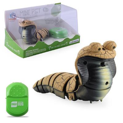 New Strange Trick Toy Reptile Remote Control Rattlesnake Induction Naja Many-banded Krait Funny Toy