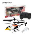 RC Helicopter Remote Control Airplane with LED Lights Altitude Hold and Auto-Hovering Function Reusable Rechargeable RC