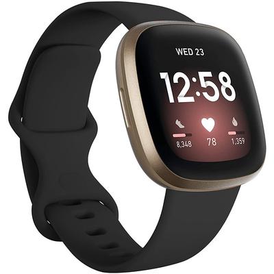 1 pcs Smart Watch Band for Fitbit Versa 3 / Fitbit Sense Silicone Smartwatch Strap Soft Breathable Sport Band Fitness Replacement Wristband