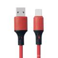 New liquid silicone 5A USB charging data cable fast charging data cable for iPhone / Android / Type-C length (3.3 ft 1m /4.9 ft 1.5m / 6.6 ft 2m)