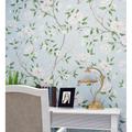 Vintage Floral Wallpaper Self Adhesive Peel and Stick Wallpaper Removable Wall Mural Vinyl Wallpaper Cabinet Furniture Countertop Paper Textured Wallpaper,20.8x118 /53x300cm 1 Roll