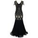 Women's Gold Sequin Dress Prom Dress Party Dress Sparkly Dress Lace Dress Vintage Dress Black Dress Long Dress Maxi Dress Burgundy Dark Green Sleeveless Plain Spring Fall Winter