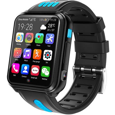 H1 Smart Watch 1.54 inch Smartwatch Fitness Running Watch Bluetooth 4G Pedometer Alarm Clock Calendar Compatible with Android iOS Kid's Women GPS with Camera IP 67 31mm Watch Case Father's Day Gifts