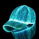 Fiber Optic Cap LED Hat with 7 Colors Luminous Glowing EDC Baseball Hats USB Charging Light up caps Event Party LED Christmas Cap for Event Holiday