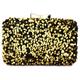 Women's Evening Bag Polyester Alloy Party St. Patrick's Day Sequin Solid Color Black Silver Red