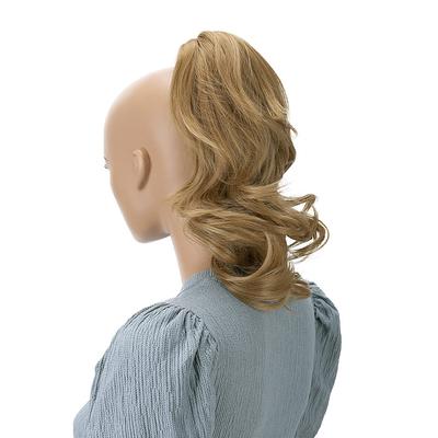 Hairpiece Ponytail Extensions Voluminous Wavy Blond Mix H136