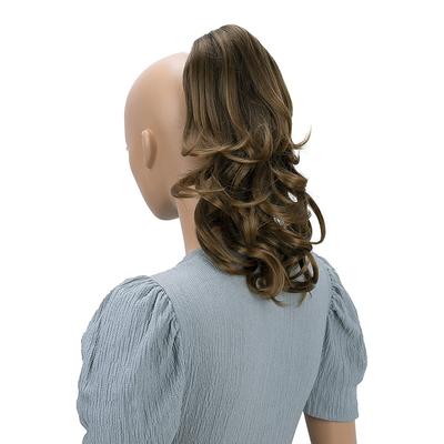 Hairpiece Ponytail Extensions Voluminous Wavy Blond Mix H136
