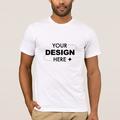 Custom Men's T shirt 100% Cotton Personalized Photo Design Picture Text Letter Graphic Prints Crew Neck Black White Red Blue Gray Short Sleeve Tee Sports Fashion Casual Summer