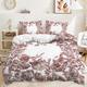 2Pcs/3Pcs Rose Flower Vintage Valentine'S Day Wedding Collection Two Piece Quilt Set Three Piece Set Includes One Quilt Cover 1 Or 2 Pillow Covers Bedding Set