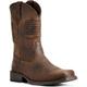 Men's Boots Cowboy Boots Daily PU Mid-Calf Boots Dark Brown Black Fall Winter