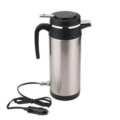 1200ML 12V/24V Car Cigarette Lighter Heating Kettle Mug Auto Electric Travel Thermoses