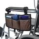 Wheelchair Armrest Organizer Bag Wheelchair Travel Accessories Storage Pouch With Pockets