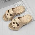 Men's Slippers Beach Slippers Casual Beach Daily Beach EVA Waterproof Breathable Loafer Black White Khaki Summer