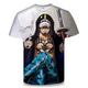 One Piece Cosplay T-shirt Cartoon Manga Print Graphic T-shirt For Couple's Men's Women's Adults' 3D Print Party Festival