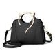 Women's Top Handle Bag PU Leather Daily Going out Black White Light Green