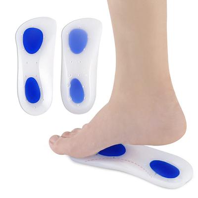 1 Pair Gel Heel Cups Plantar Fasciitis Inserts - Silicone Gel Heel Pads for Heel Pain Bone Spur Achilles Pain Gel Heel Cushions and Cups Pad Shock Absorbing Support