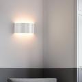 Lightinthebox LED Wall Sconce Gold Half-Cylinder Wall Light Fixture Postmodern 1 Light Metal Flush Wall Sconce Up and Down Wall Lights Copper Wall Lamps