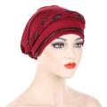 8 Colors Muslim Women Inner Caps Braided Bandanas Hijab Comfort Fashion Turban Hat Colorful Chemo Hats Head Wearing turbante