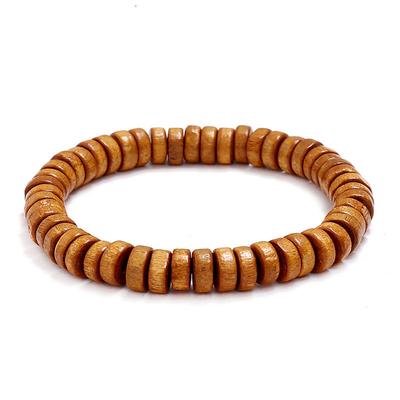 Men's Women's Bead Bracelet Classic Vintage Theme Fashion Boho Wood Bracelet Jewelry Black / Ink Blue / Brown For Daily Holiday Festival