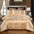 3Pc Satin Silk Duvet Cover Bedding Sets Comforter Cover with 1 Duvet Cover or Coverlet,2 Pillowcases for Double/Queen/King(1 Pillowcase for Twin/Single),Luxury style, dry and breathable fabric