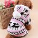 Dog Coat,Dog Hoodie Jumpsuit Pajamas Reindeer Keep Warm Carnival Winter Dog Clothes Puppy Clothes Dog Outfits Blue Pink Brown Costume Polar Fleece S M L XL XXL