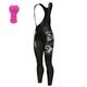 21Grams Women's Cycling Bib Tights Bike Bottoms Mountain Bike MTB Road Bike Cycling Sports Polka Dot 3D Pad Cycling Breathable Quick Dry Rosy Pink Blue Spandex Clothing Apparel Bike Wear