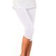 Women's Yoga Pants Sun Protection Tummy Control Butt Lift High Waist Yoga Fitness Gym Workout Capri Leggings Bottoms Violet Black White Sports Activewear High Elasticity Skinny