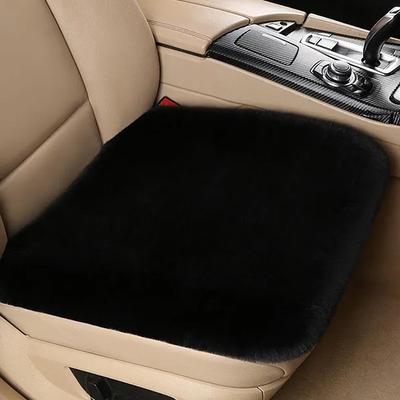 StarFire Car Seat Cushion, Winter Plush Rabbit Hair, Thickened Wool, Single Square Piece, Warm Seat Cushion