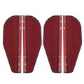 2PCS Car Rear View Mirror Rain Eyebrows Bling RearView Side Mirror Rainproof Shade Covers Compatible With Most Cars Trucks And SUVs