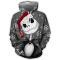 The Nightmare Before Christmas Sally Ugly Christmas Sweater / Sweatshirt Anime Cartoon Anime 3D Harajuku Graphic Hoodie For Couple's Men's Women's Adults' 3D Print